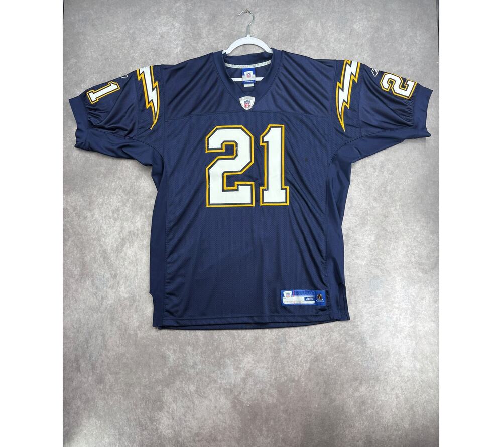 LaDainian Tomlinson Chargers Reebok Authentic Jersey 48 Navy